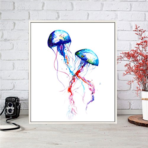 Jellyfish by Luba Ostroushko