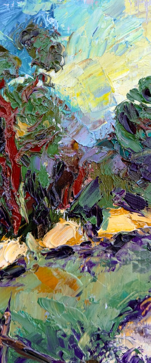 Old Trees Glade by Razmik Manoyan