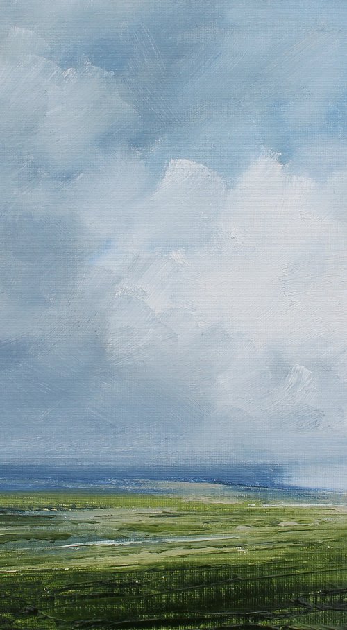 Northern Clouds, Irish Landscape by John Halliday