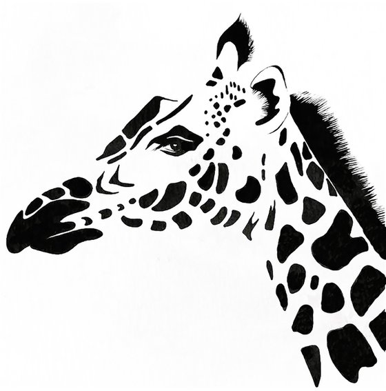 GIRAFFE - MODERN WALL ART