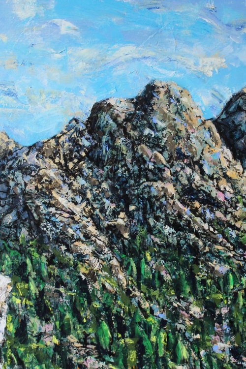 Imaginary Landscape: Valley by Graham R McLachlan