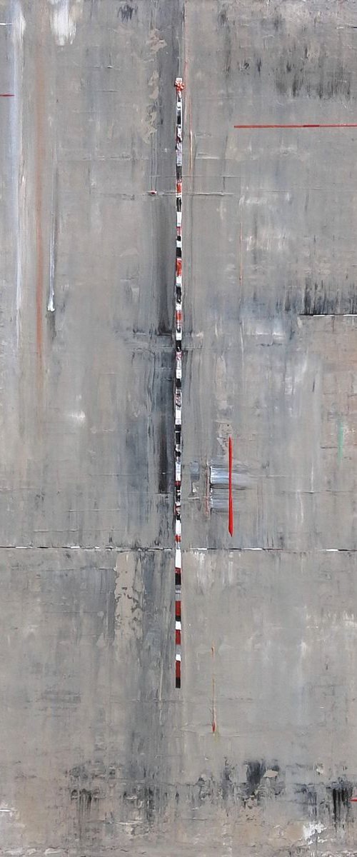 Abstract Black, White, Silver Series 12 ( Sold 5/30/18) by Robert Lynn