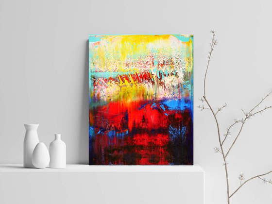 Original abstract painting Canvas oil artwork Modern art