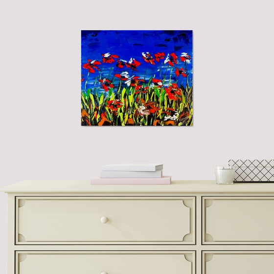 A Meadow Full Of Poppies 2