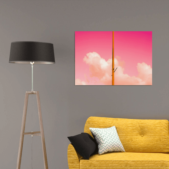 The Pink Half | Limited Edition Fine Art Print 1 of 10 | 90 x 60 cm