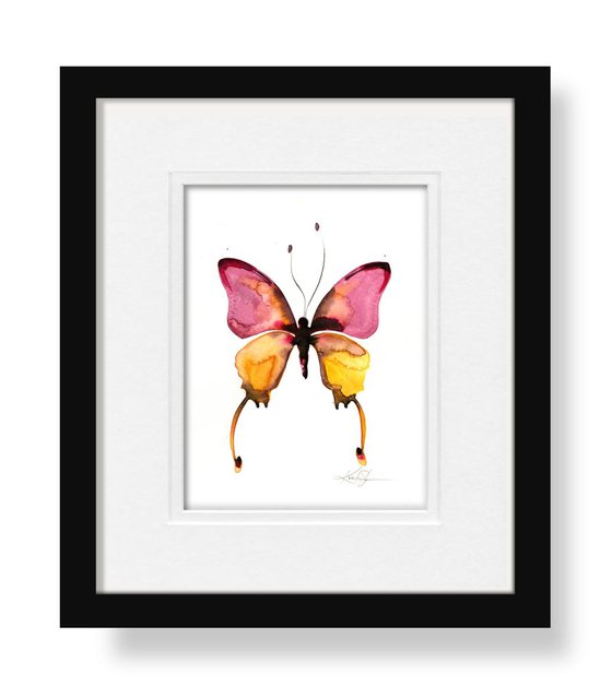 Watercolor Butterfly 10 - Abstract Butterfly Watercolor Painting