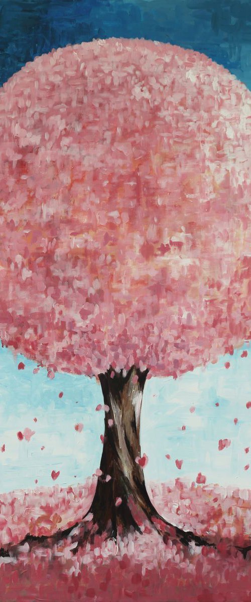 Pink Tree by mark skirving