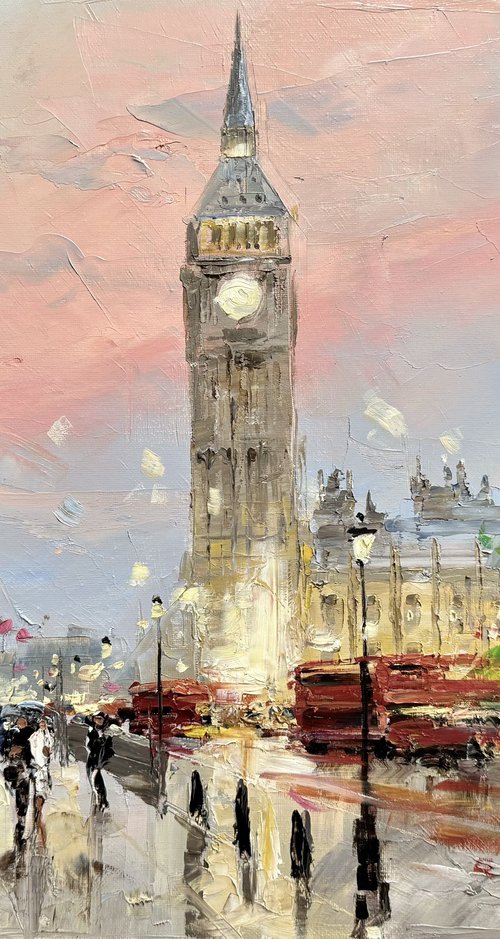 City litghts. London. by Irina Alexandrina