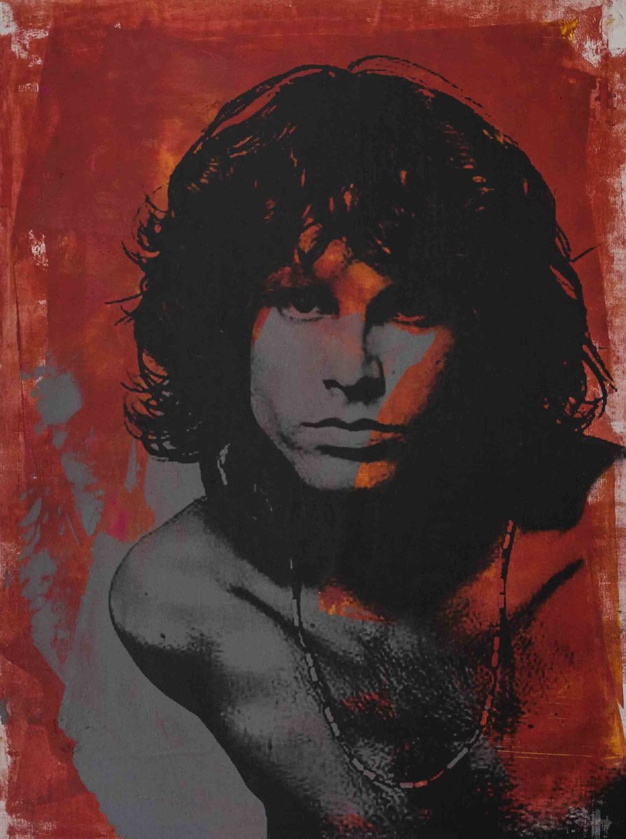 Jim Morrison The Doors by Dane Shue