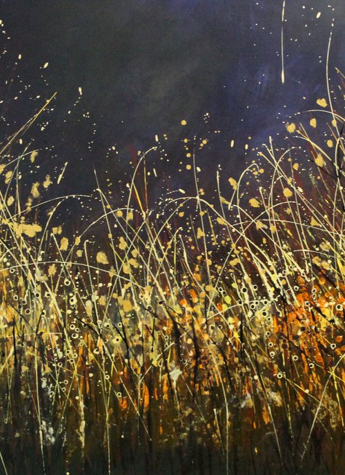 Anima Saratuga - Super sized original abstract painting by Cecilia Frigati