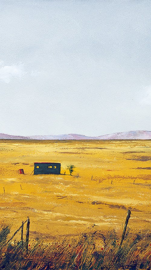 DESERTED LANDSCAPE by Richard Manning