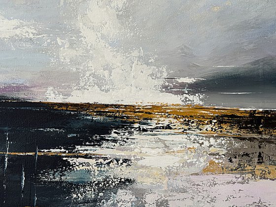 Violet Driftlight-Clouds wall art