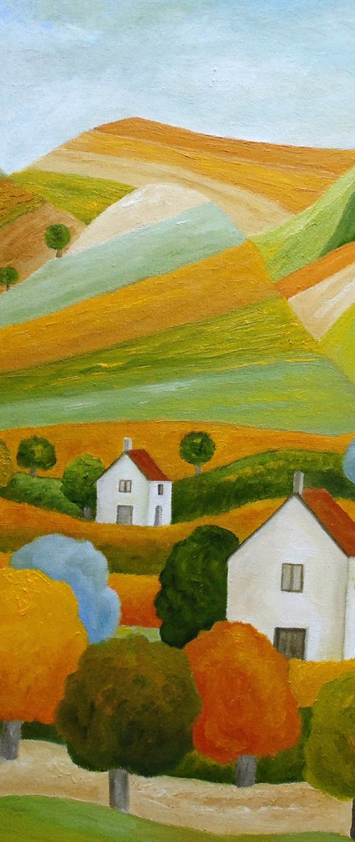 Gaudy Scenery by Angeles M. Pomata