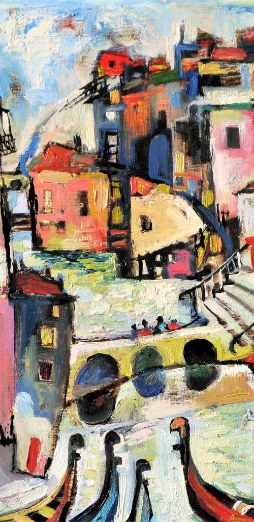 FAVORITE CITY OF ONE BEAUTIFUL WOMAN. 2 by Nikifor Swiristuhin