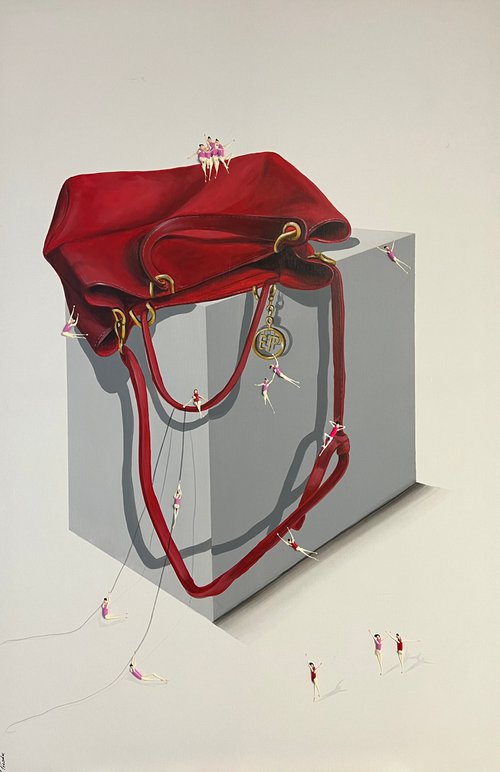 Freedom People ,,EP Bag” Eka Peradze Art by Eka Peradze