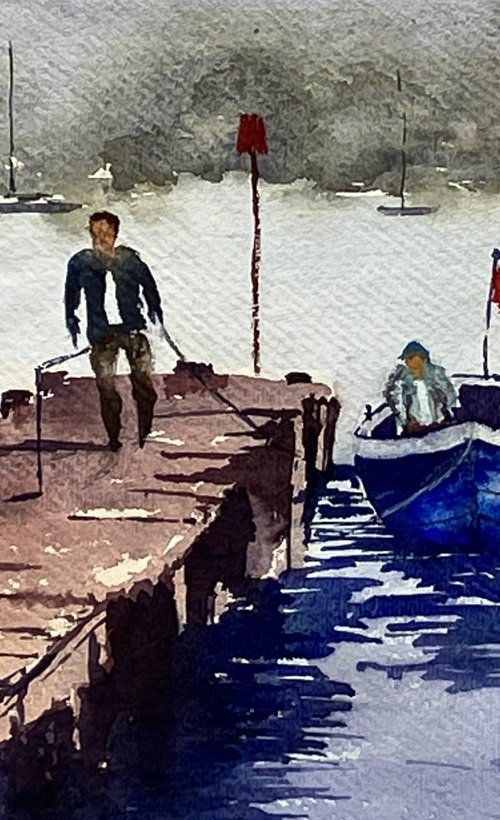 Returning to Harbour by JANE  DENTON