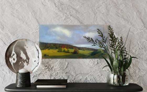 Contemporary Landscape Painting - "Sunshine"