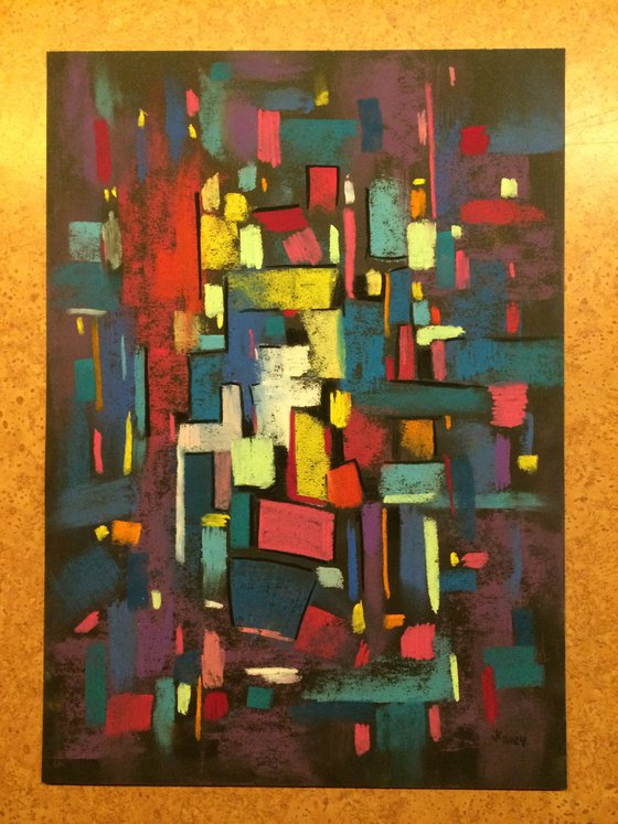Abstraction #21 (21X29)cm