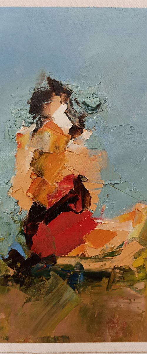 Abstract woman figure by Marinko Šaric