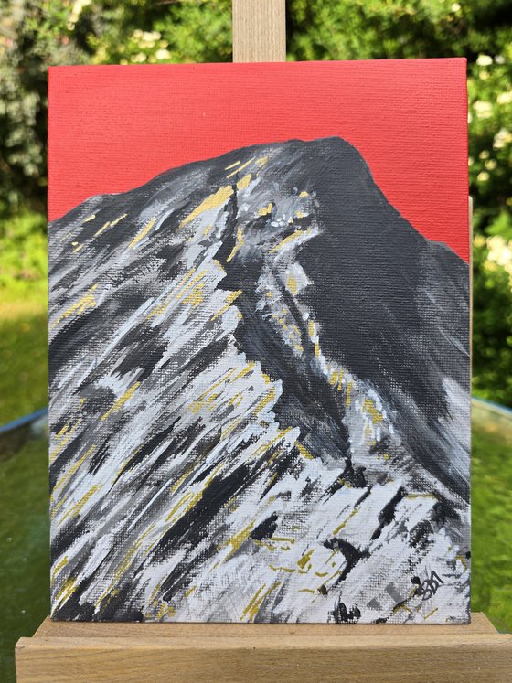 Sharp Edge in Red