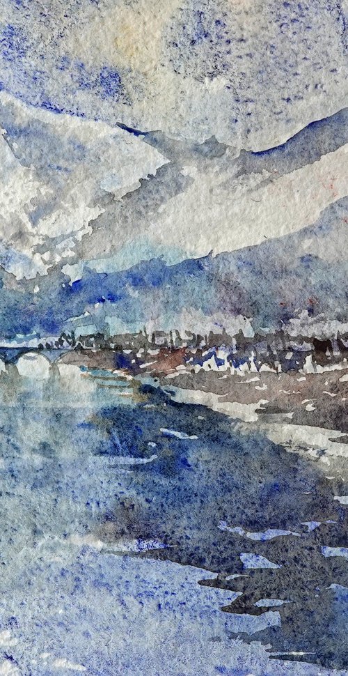 River Dee at Ballater by Mal Phillips