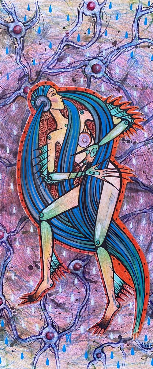 Amphibian girl by Lidia Matviyenko /Lidikart/