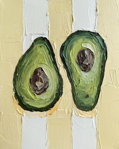What's for breakfast: avocados by Guzaliya Xavier