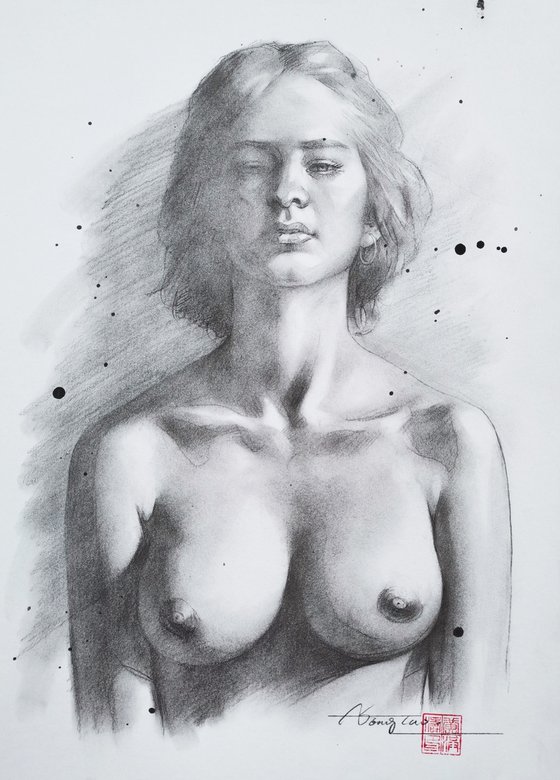 Drawing- Naked woman#20714