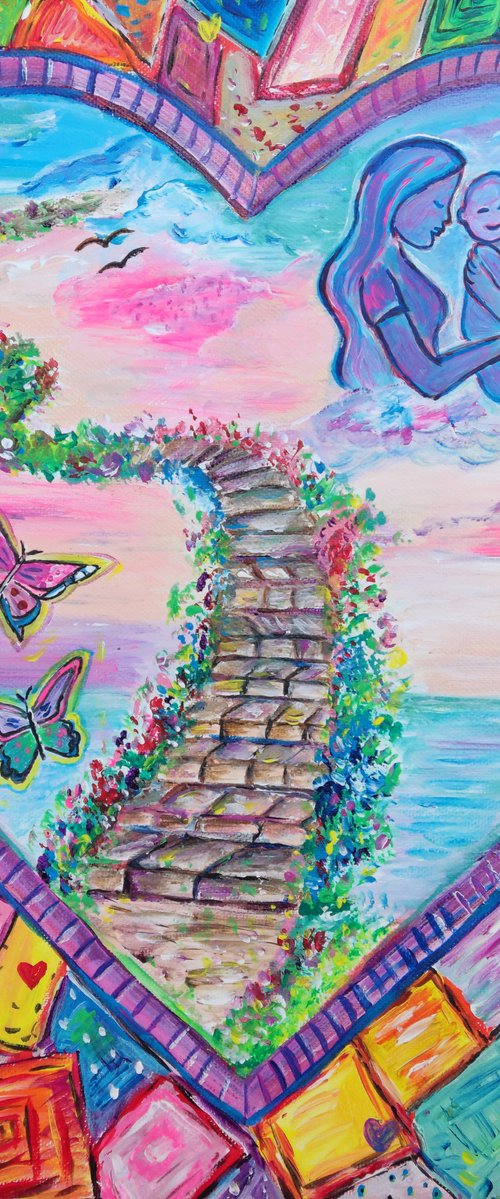 Stairway to family happiness and love by Janekova Kristina