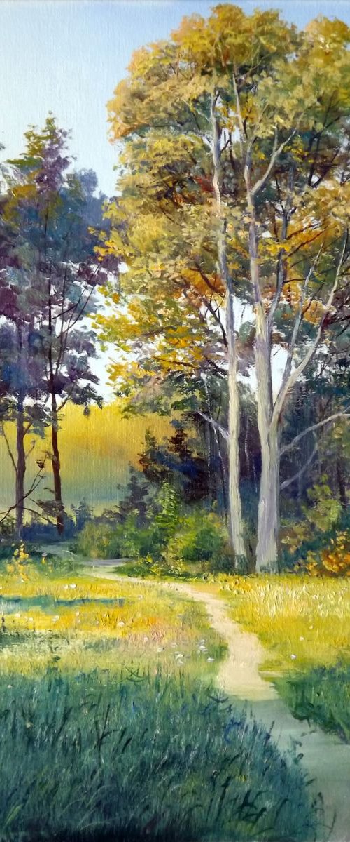 Autumn Path by Dalia Barke