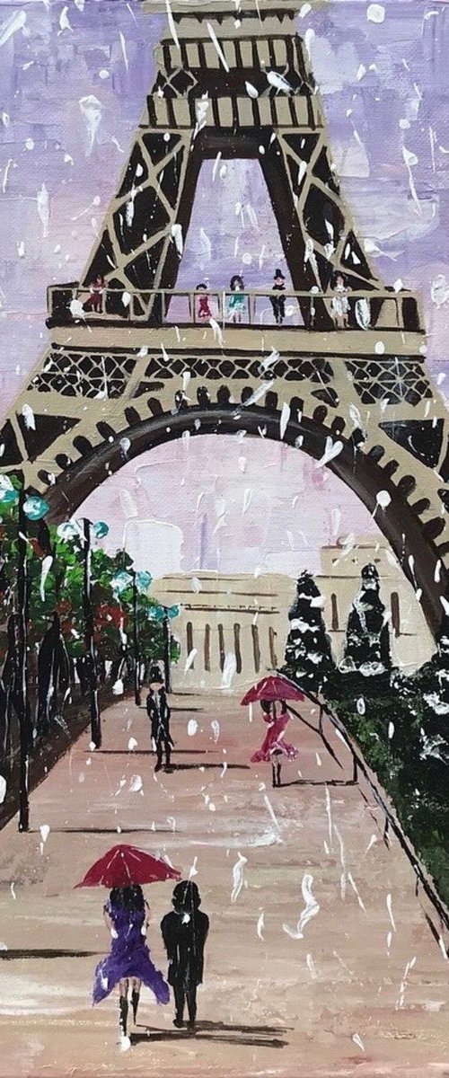 Winter in Paris by Dipti Janardhana