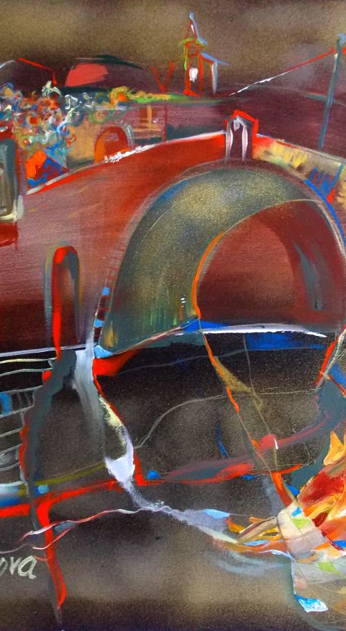 Golden Age  60 x 80 cm. by Maria Paunova
