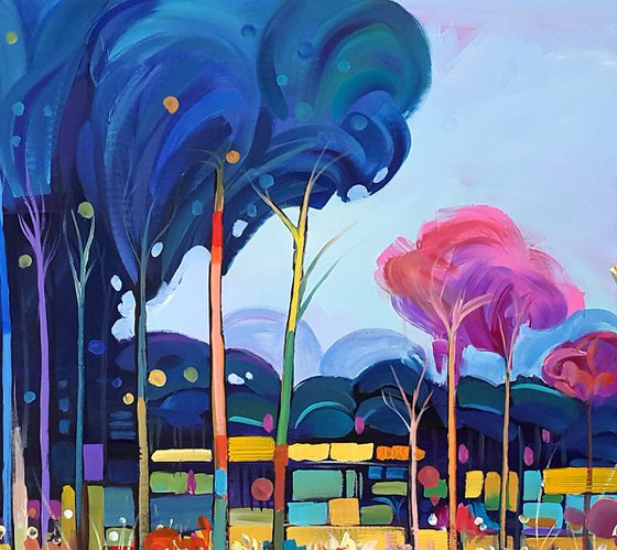 Spring Forest Glow