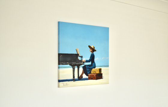 Playing the Blues - to some Sand