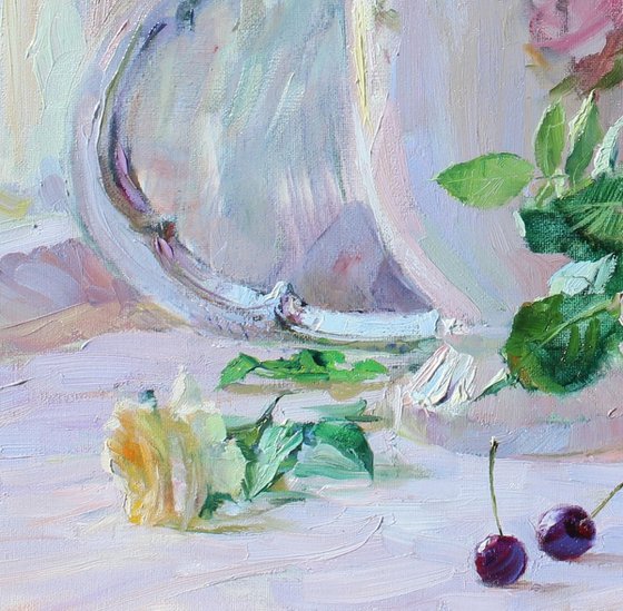 Still life with roses