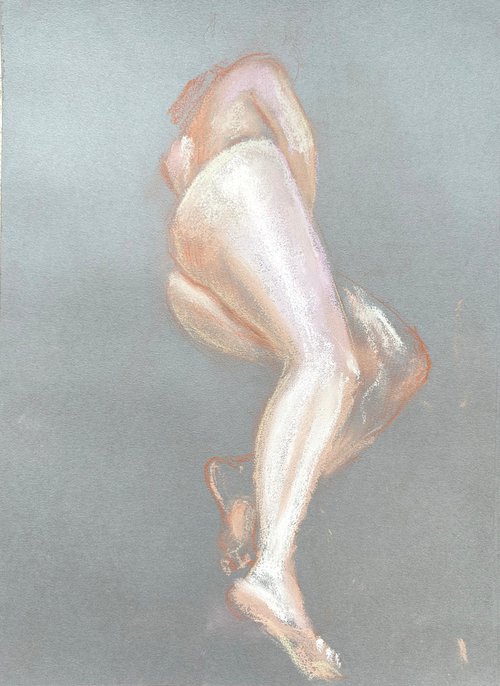 nude drawing 7 by Anna Bogushevskaya