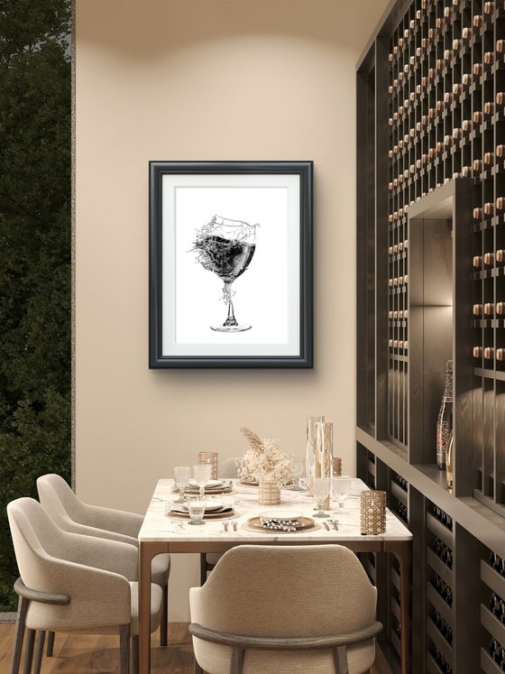 A wine explosion