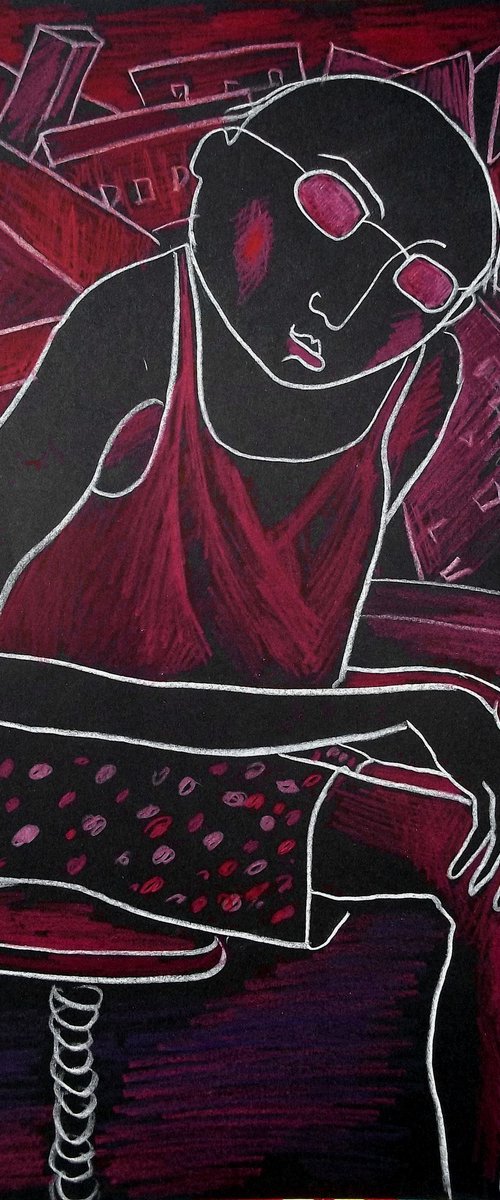 ROSE -COLORED GLASSES by Elisheva Nesis