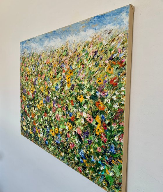Blooming field
