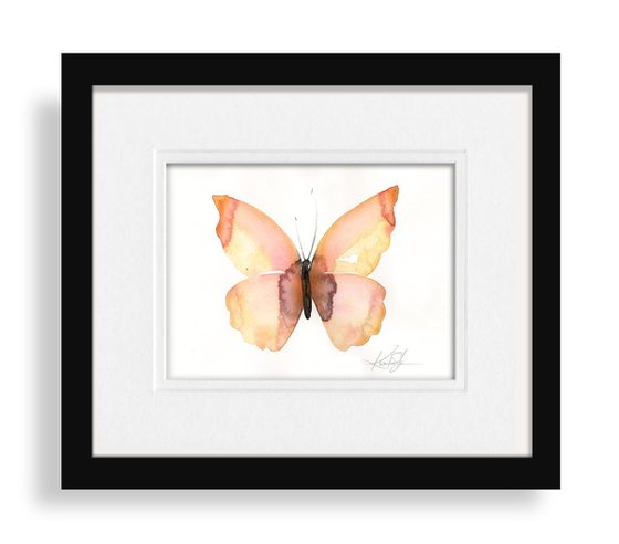 Watercolor Butterfly 8 - Abstract Butterfly Watercolor Painting