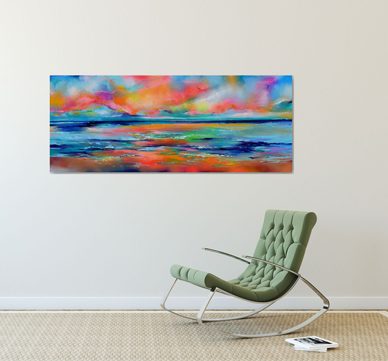 New Horizon 174 Colourful Sunrise Seascape