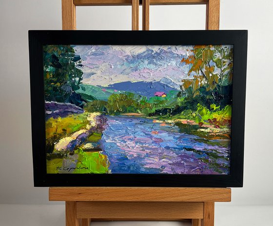A Mountain River Flows