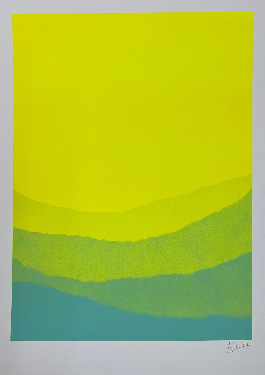 Impressionistic Landscape Painting By Matt Jukes, 17 X 23", Sunlit Breachers Ii, Original Artwork