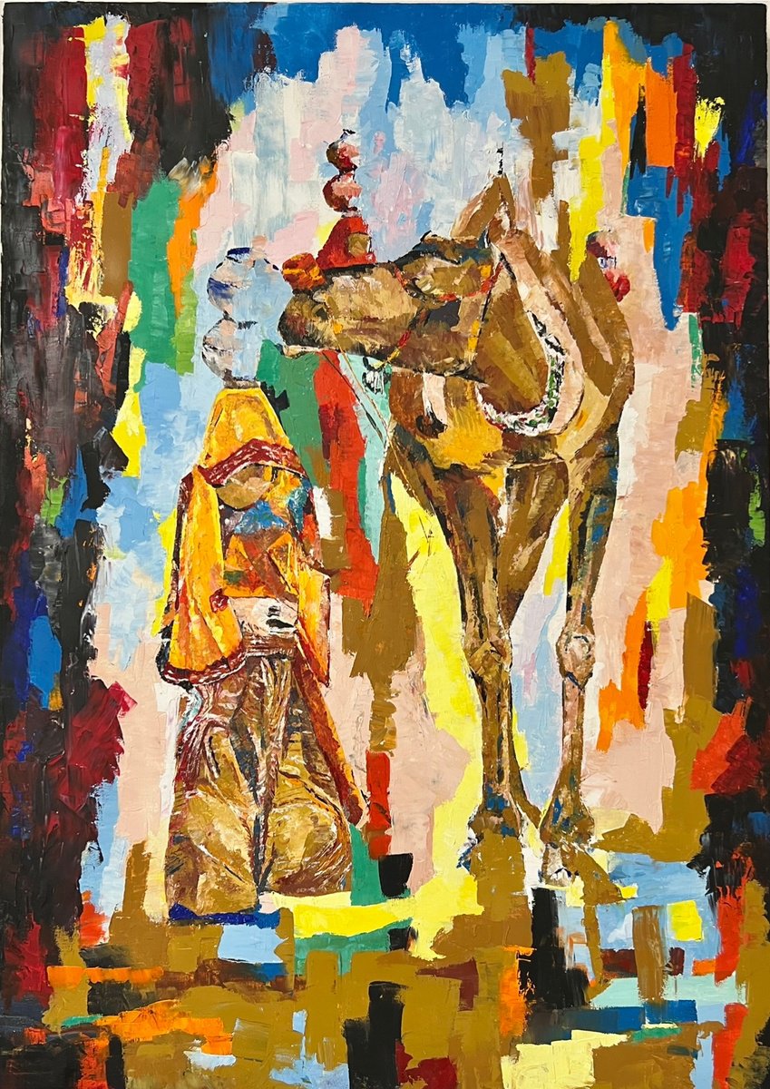 Desert 3 By Shazia Mufti, 28 X 39, Artwork For Sale On Artfinder