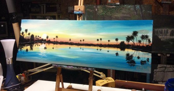 " Sunset in Paradise " - (Reduced Price)