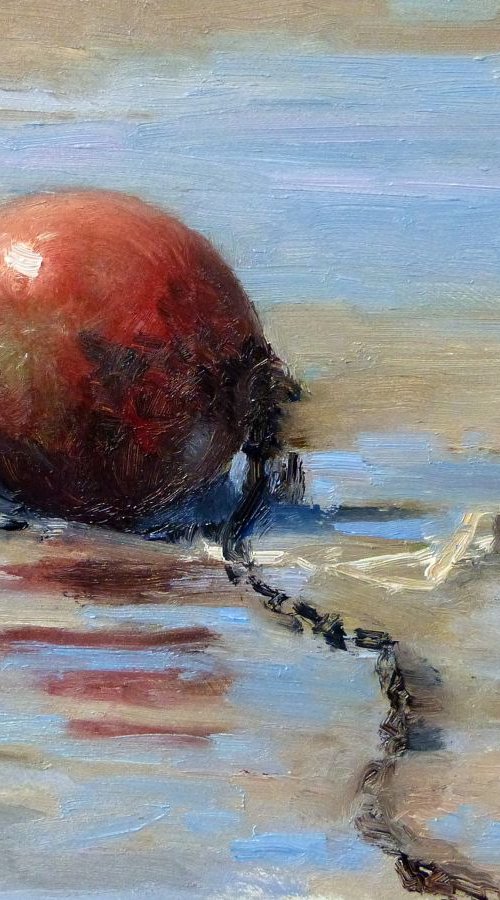 A Red Buoy by Pascal Giroud