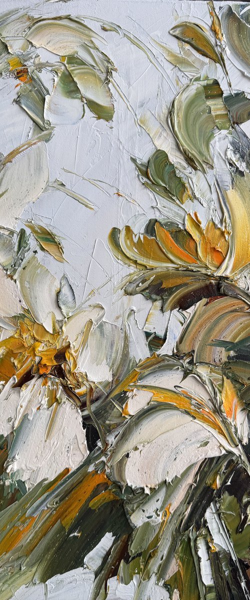 White magnolia No 38 by Liliana Gigovic