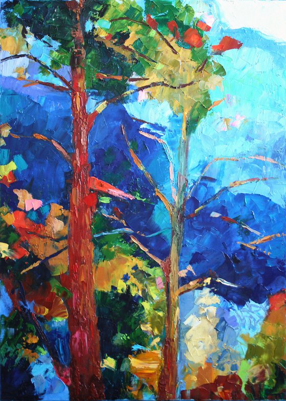 Trees... /  ORIGINAL PAINTING