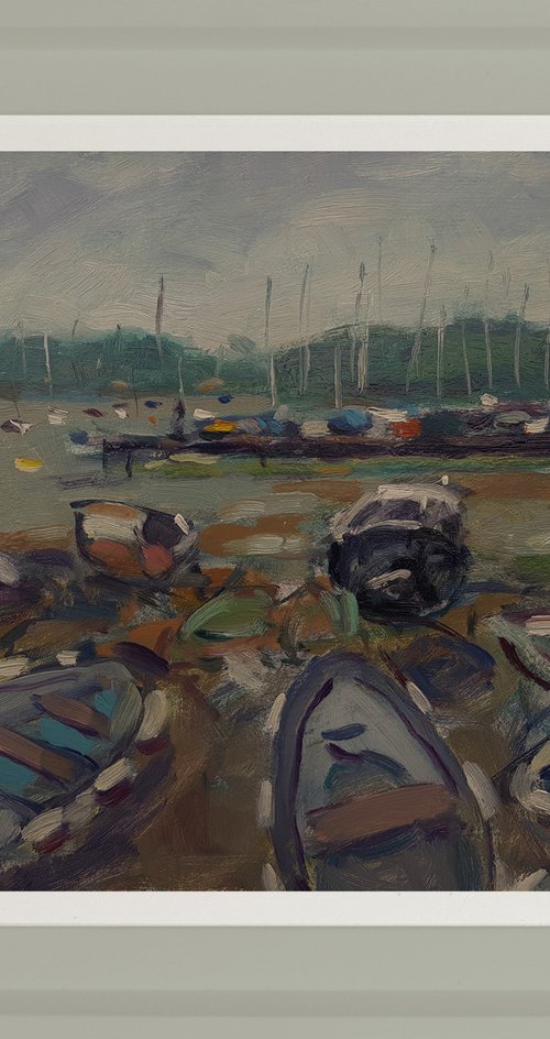 Boats at Itchenor by Andre Pallat