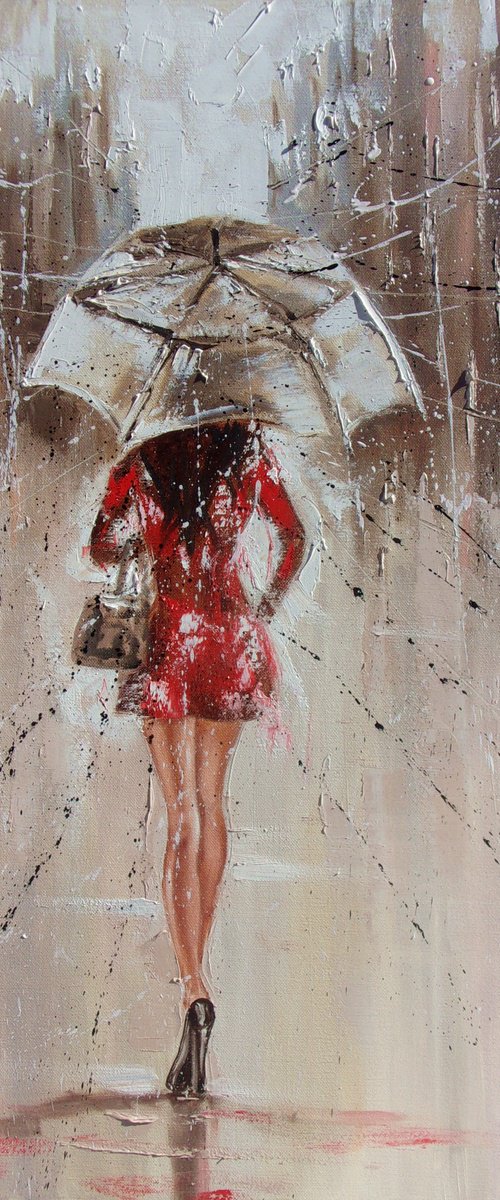 " JUST RAIN " by Monika Luniak